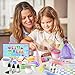 GZDUCK DIY Lip Balm Making Kit- 42Pcs Lip Balm Making Set for Girls, Make Your Own Lip Gloss, Lip Gloss Making Set with Multi-Flavor Multicolored DIY Makeup Set Gifts for Women Teens Kids