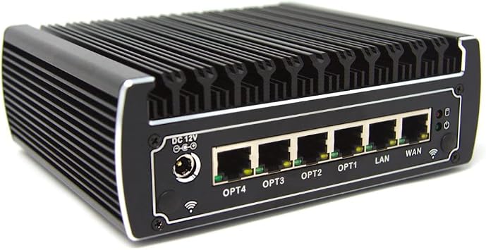 Protectli Vault 6 Port, Firewall Micro Appliance/Mini PC - Intel Dual Core, AES-NI, 16GB RAM, 240GB SSD