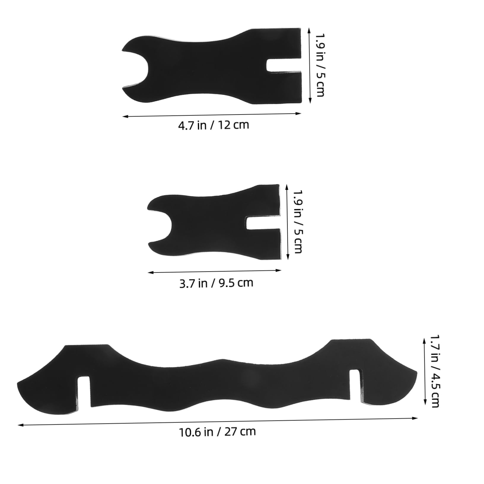 LIOOBO Multi-use Sword Stand Flute Display Holder Space-saving Sturdy Construction Quick Assembly for Home Decor