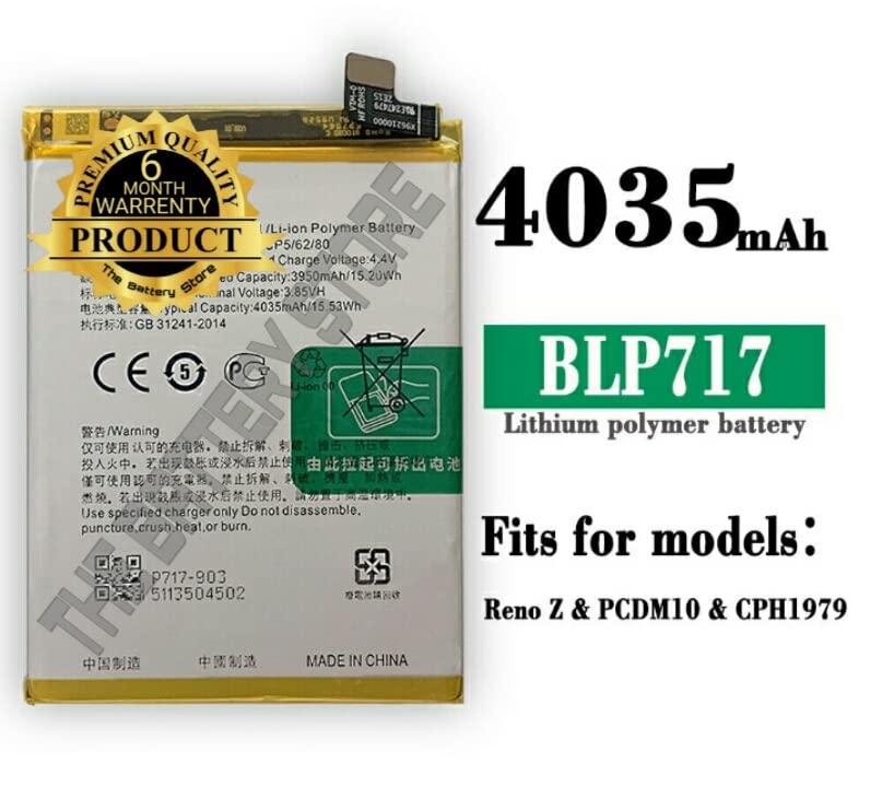 Image of Original BLP717 Battery for Oppo Reno Z Battery with 6 Month Warranty**(Y00000143)