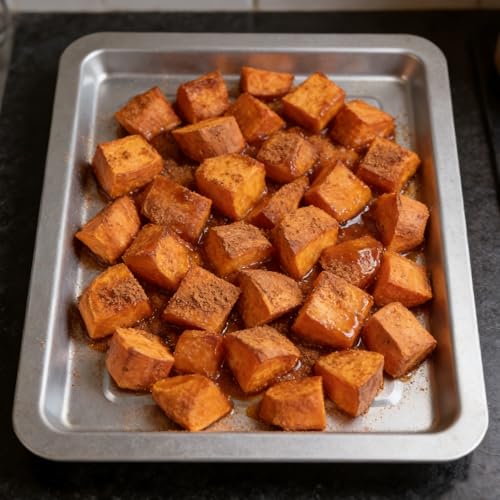 Bandeja de horno de hierro rectangular 31,5x28cm para barbacoa y pizza casera 5