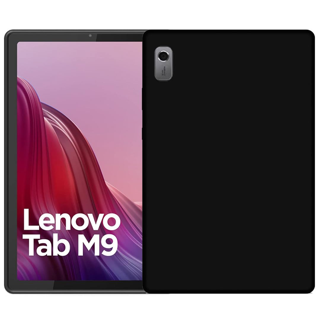Zaoma Matte Design Soft Silicon Back Case Cover for Lenovo Tab M9 22.86 cm 9 inch Tablet Model No. : TB310FU / TB310XU (Matte Black) (B0C71HZPSX) Amazon Price History, Amazon Price Tracker
