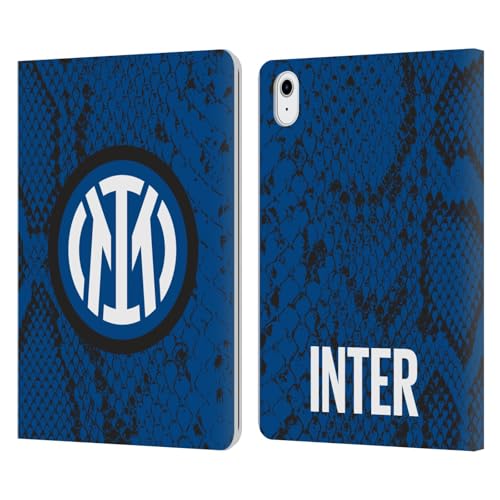 Funda de iPad Air con diseño de serpiente del Inter Milan ideal para ver partidos en la oficina