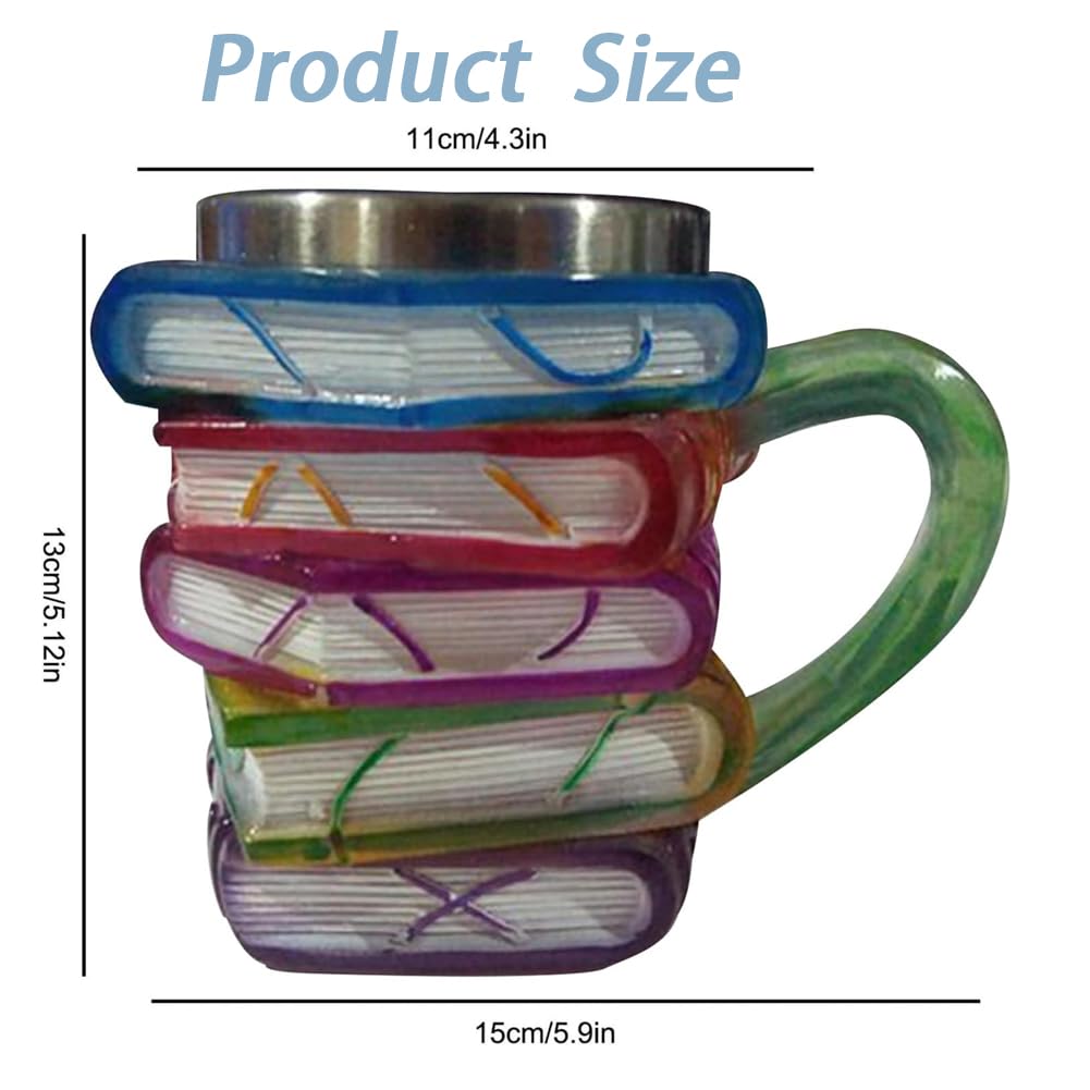 Mug Livres 3D – Tasse Lecture Design Original Cadeau Lecteur – Botanéco Mug Livres 3D – Tasse Lecture Design Original Cadeau Lecteur – Botanéco