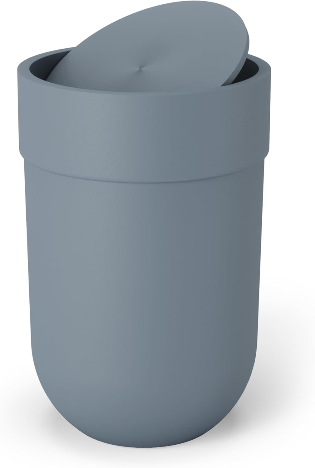 Umbra Touch Waste Can, Small Trash Can with Lid, Swing Lid Waste Basket ...