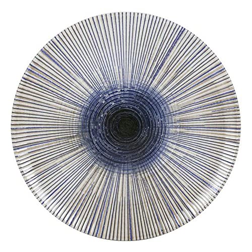La Mediterránea S2206813 Plate, Irys Monaco Gloss Porcelain, 26 cm, Weiß, 26 centimeters