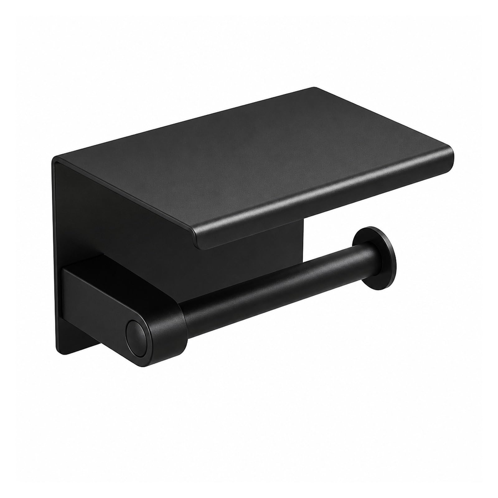 HLTYGWX Portarotolo, portarotolo con ripiano per Telefono, per Bagno