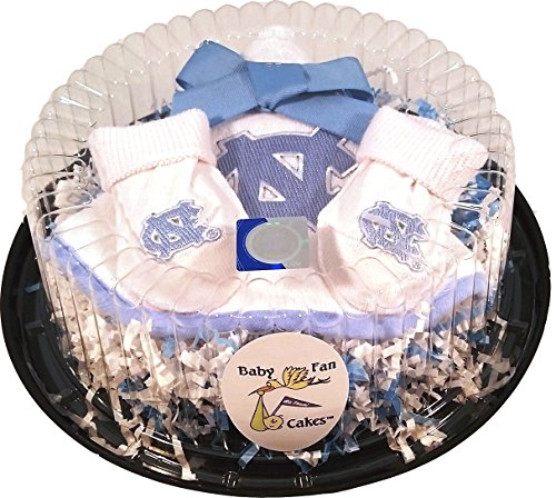 Future Tailgater North Carolina UNC Tar Heels Baby Piece of Cake Set