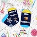 ZENO Lustige Socken Jungen – Geschenk Geburtstag 10 Jahre, Coole Socken Kinder, Gaming-Design für Jungen, Baumwolle, Größe 33-36, 'Level 10 Freigeschaltet