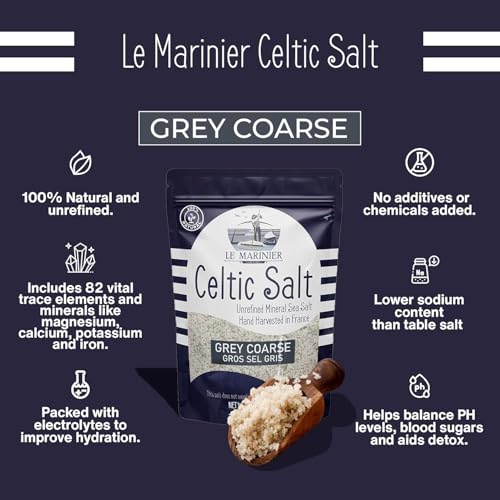 Le Marinier Sal Marina Gris Orgánica Gruesa 0.6lb miniatura 4