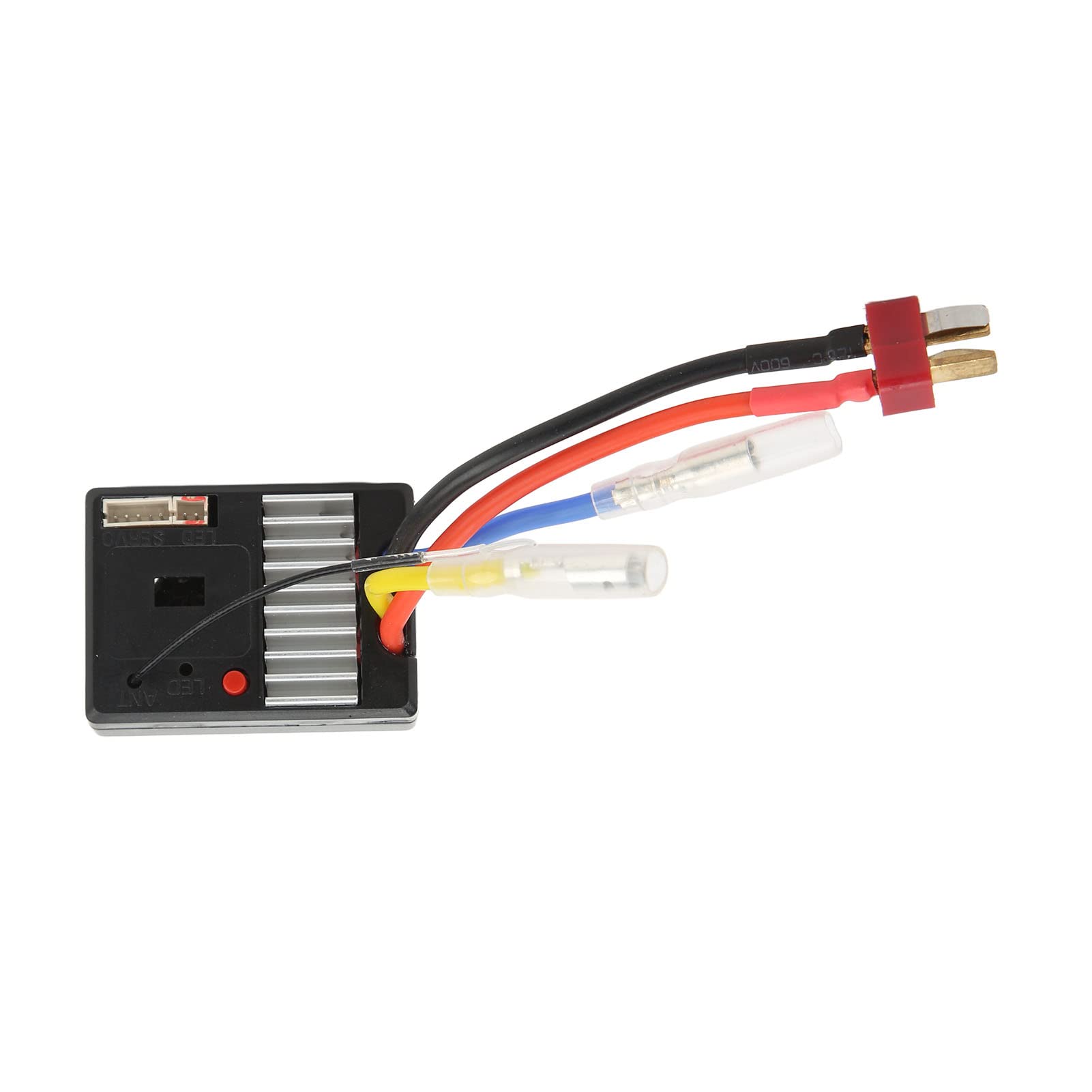Respicefinem Premium RC Receptor ESC Circuit Circuit para a Escala 1/14 Autos RC Ideales para actualizar y reemplazar Piezas Antiguas livianas con Material de Aluminio y disipador