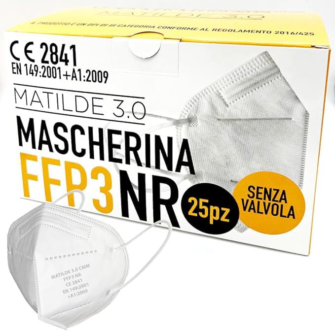 general merchandising Mascherina FFP3 NR Senza Valvola –...