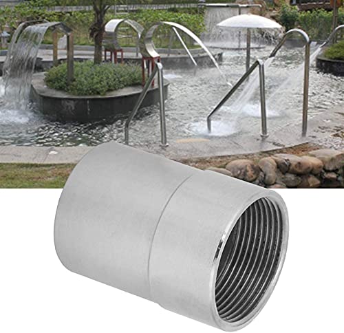 DN40 Distaff-thread roestvrij staal borrelen lente water fontein nozzle spuit sprinkler hoofd landschap spuitkop voor… - Image 4