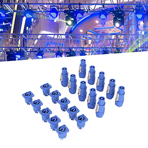 10 Sets 3 Pin Conectores de Potencia AC Macho Hembra miniatura 2