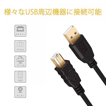 ☘️USB 2.0ケーブル 10m プリンターケーブル Amazon.co.jp: Pasow USB 2.0ケーブル 10m プリンターケーブル A