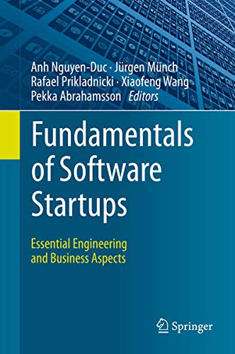 Buy Fundamentals of Software Startups — BookShops.in
