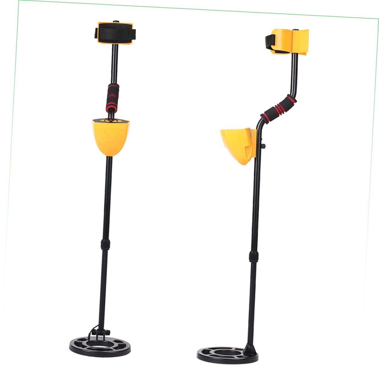 Détecteur de Métaux Md3010ii Réglable, Plastique, Casque