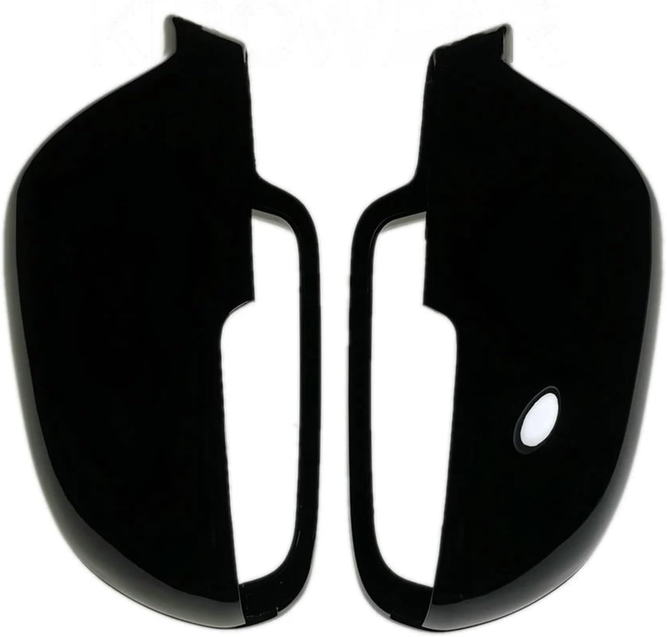 Kiyah Car Replacement Rearview Side Mirror Cover Wing Cap Exterior Case Trim Auto Compatible For Skoda/SuperB B6 3T Octavia MK2 (1Z) A5 2009-2012