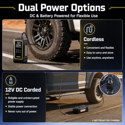 OlarHike 12000mAh Heavy Duty Tire Inflator