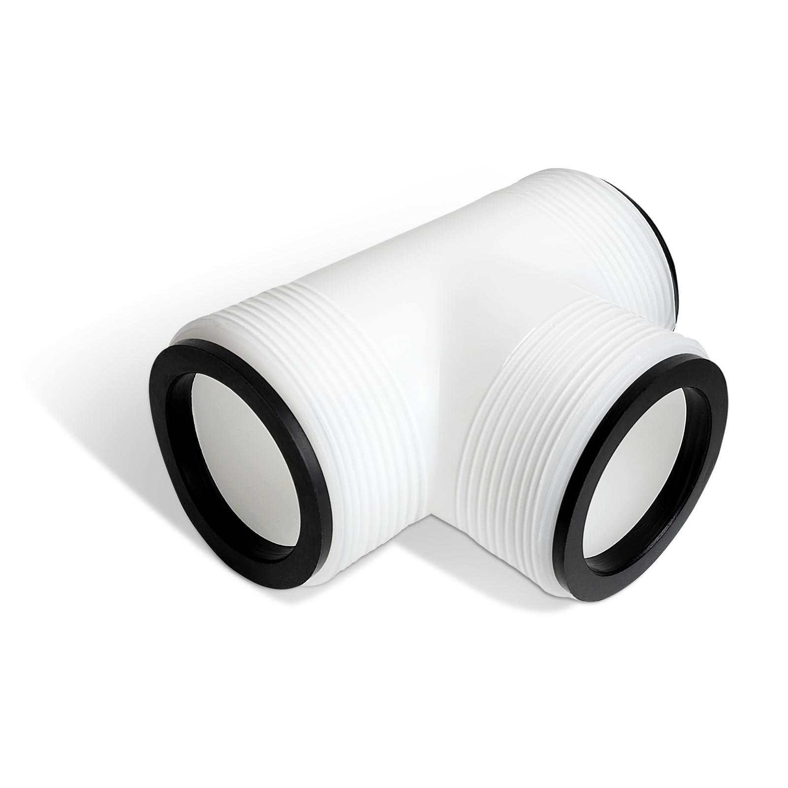 Anneau De Serrage Pour Pompe Piscine 18,5 Cm - Compatible Hayward S144T Pro - PVC Noir - Installation Facile