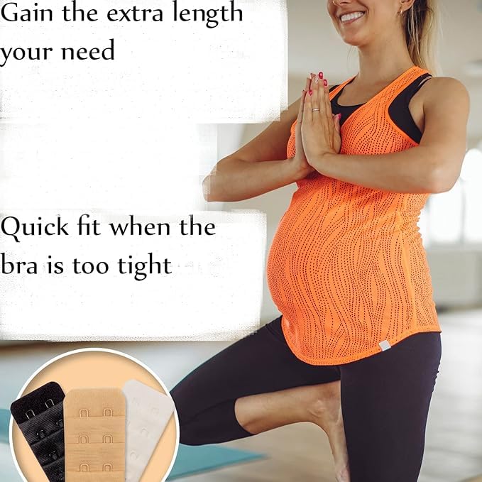 Jurel Bra Hook Extender-2 Hook - 3 Eye Save Your Bra Increase Band Length-Bra Extensions-Bra Extender Hook-Bra Hooks for Women-Bra Hook and Eye-Bra Hook Extender combo - Image 5