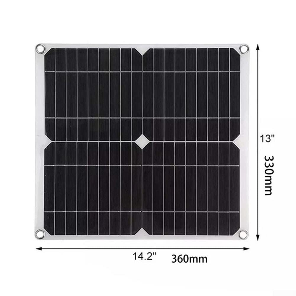 Solarmodul-Ventilator, solarbetrieben, 25 W, 18 V, für Gewächshaus/Schuppen/Hühnerstall/Entlüftung