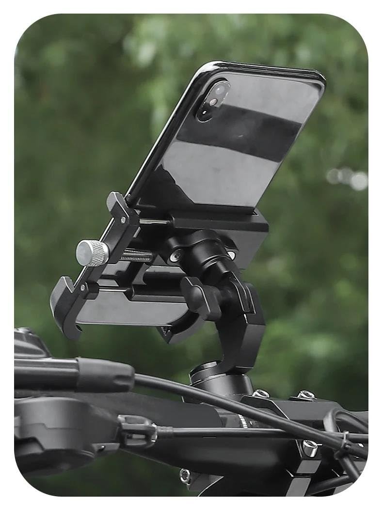 Supporto Telefono Attacco Stelo Bici Smartphone Universalmente Adattabile Staffa Lega Di Alluminio Regolabile