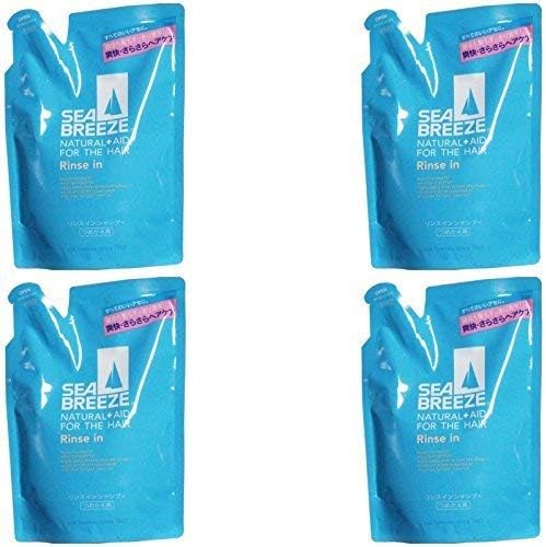 Sea Breeze Rinse In Shampoo Refill 400mlx4