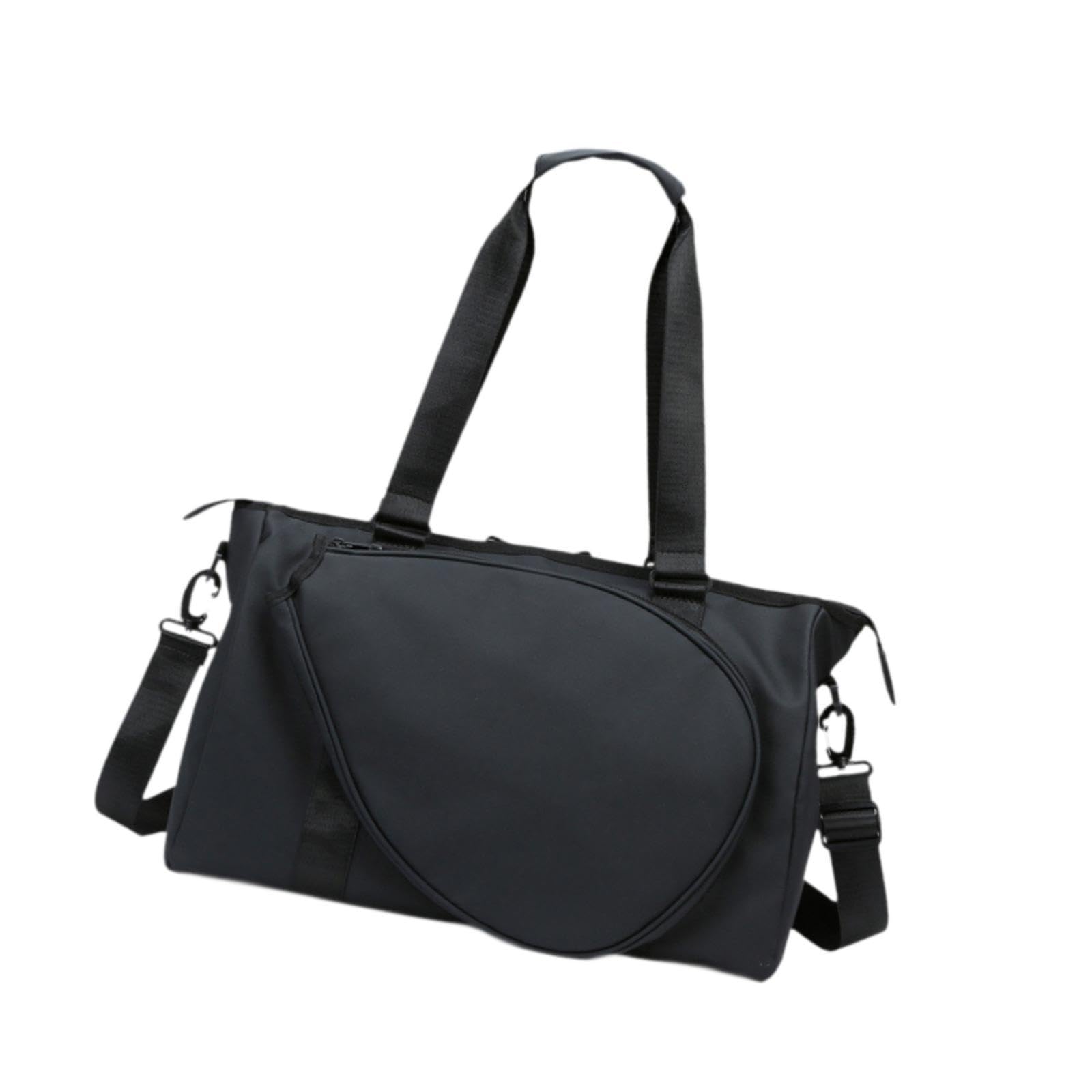 TRENDYNEST® Badminton Racquet Bag Large Racquet Cover Removable Adjustable Strap Handbag Black | Sporting Goods | Tennis & Racquet Sports | Tennis | Bags-image-29
