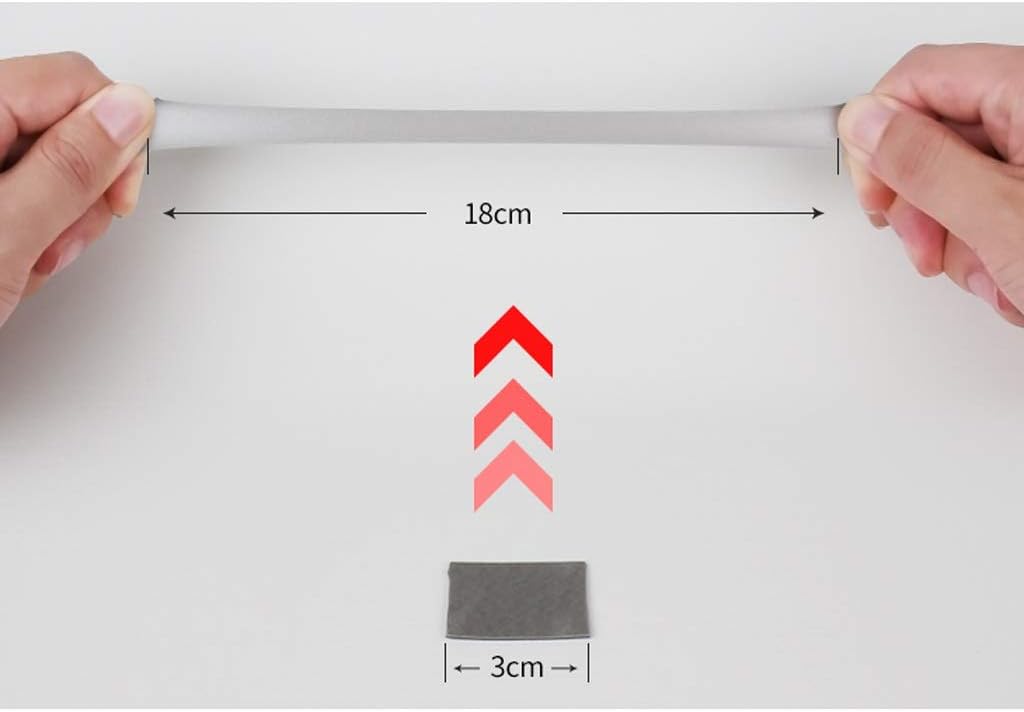 High Adhesive Tape, Strong Double-Sided Adhesive - Double Sided Sticky Pads Foam Tape -Non-Marking Sponge Adhesive Car with Two-Sided Adhesive Wall Fixed Waterproof Tape,One Color-2cm x 25m