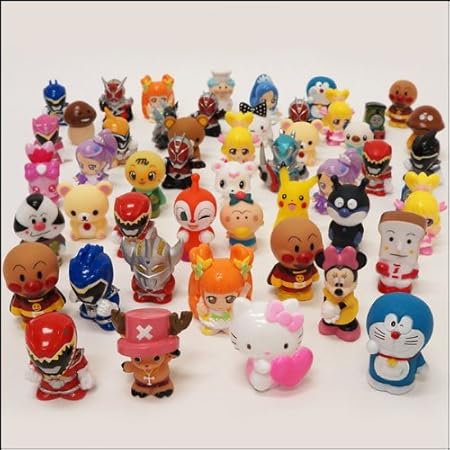 Amazon 人形すくいセットの人形のみ 50ヶ キャラクター人形 お祭り販売品 縁日 2764 縁日用品 おもちゃ