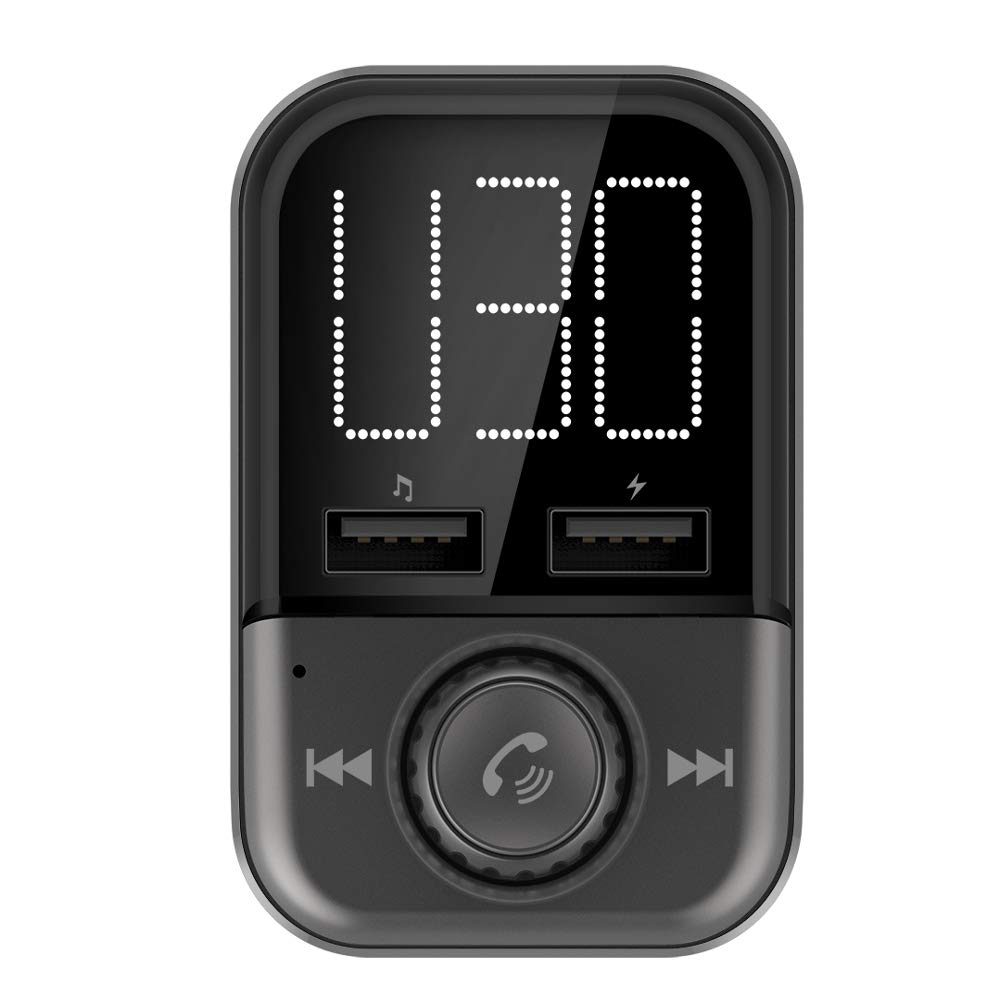 YONGYAO Bt72 Pantalla A Color Bluetooth Mp3 Coche Transmisor de FM Coche Bluetooth Qc3.0 Carga Rápida de Manos Libres
