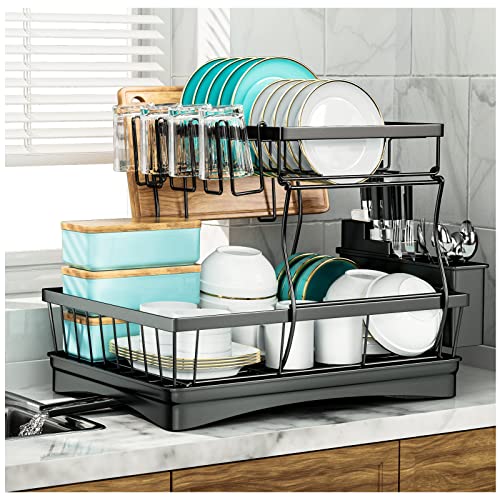 Top 10 Best Large Dish Drying Rack Reviews & Buying Guide Katynel