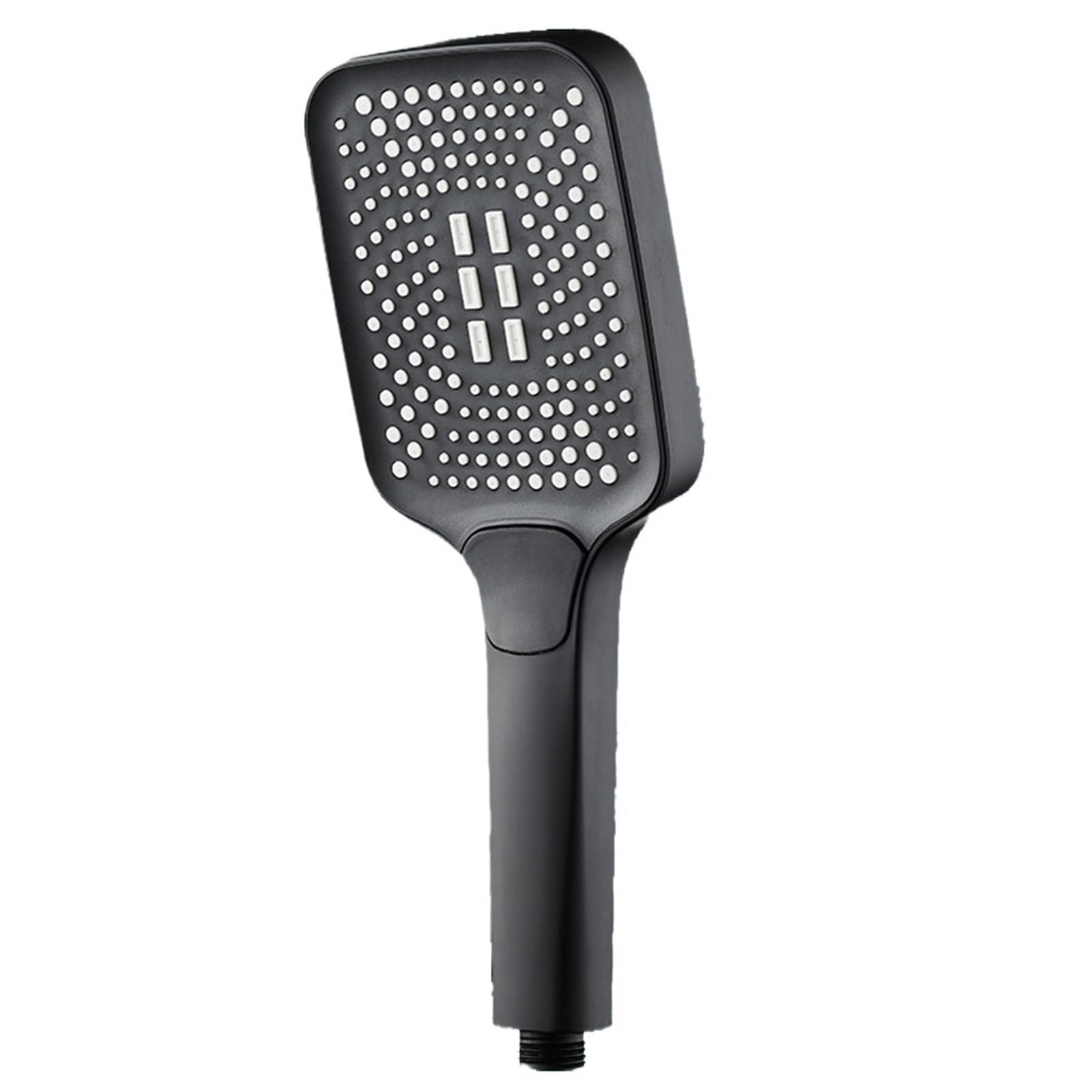 Shower Head Shower Head 4 Mode Adjustable Rainfall Large Flow Showerhead High Pressure Water Saving Mixer Bathroom Accessories(Black)