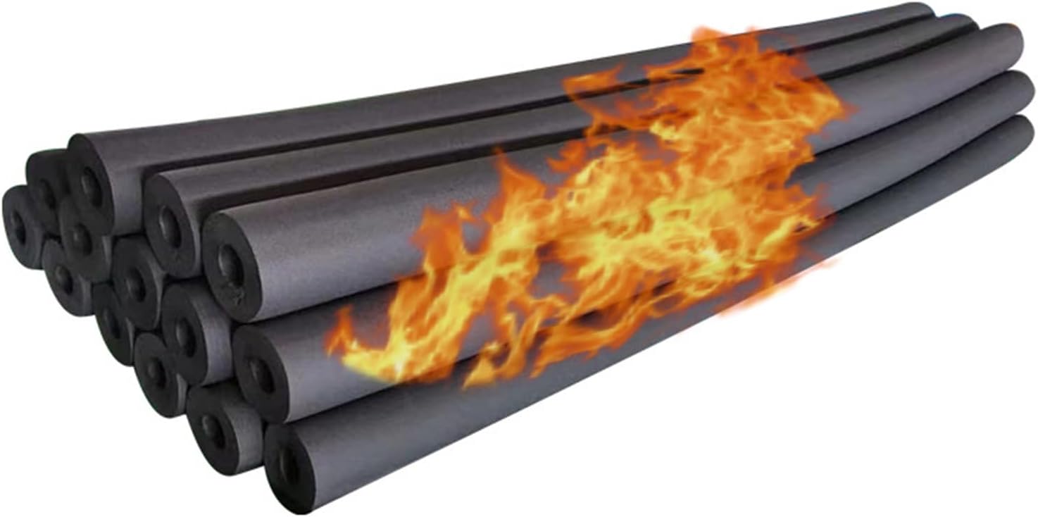 Frostschutz Rohrisolierung 30mm Dicke - Halbgeteilte Isoliermanschette Für Wasserrohre Im Außenbereich