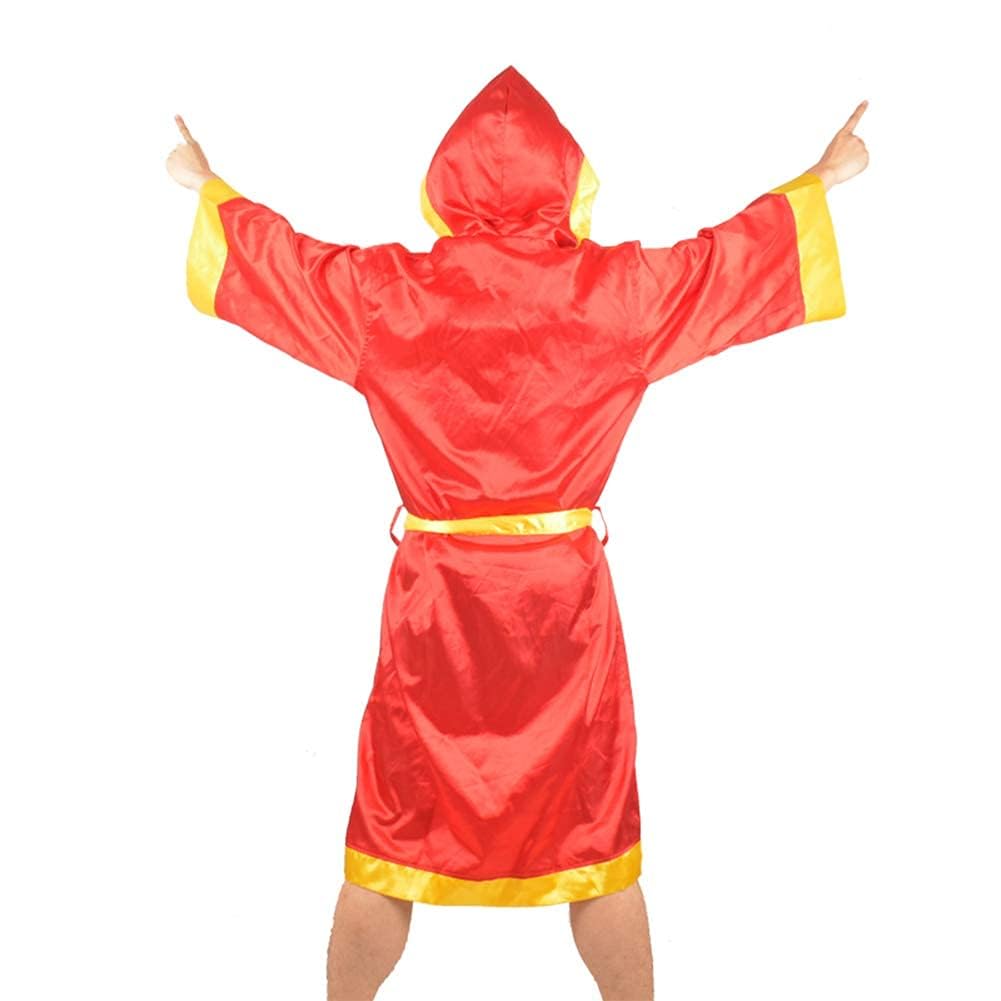 Boxer pour homme - Peignoir de boxe MMA avec capuche - En coton léger