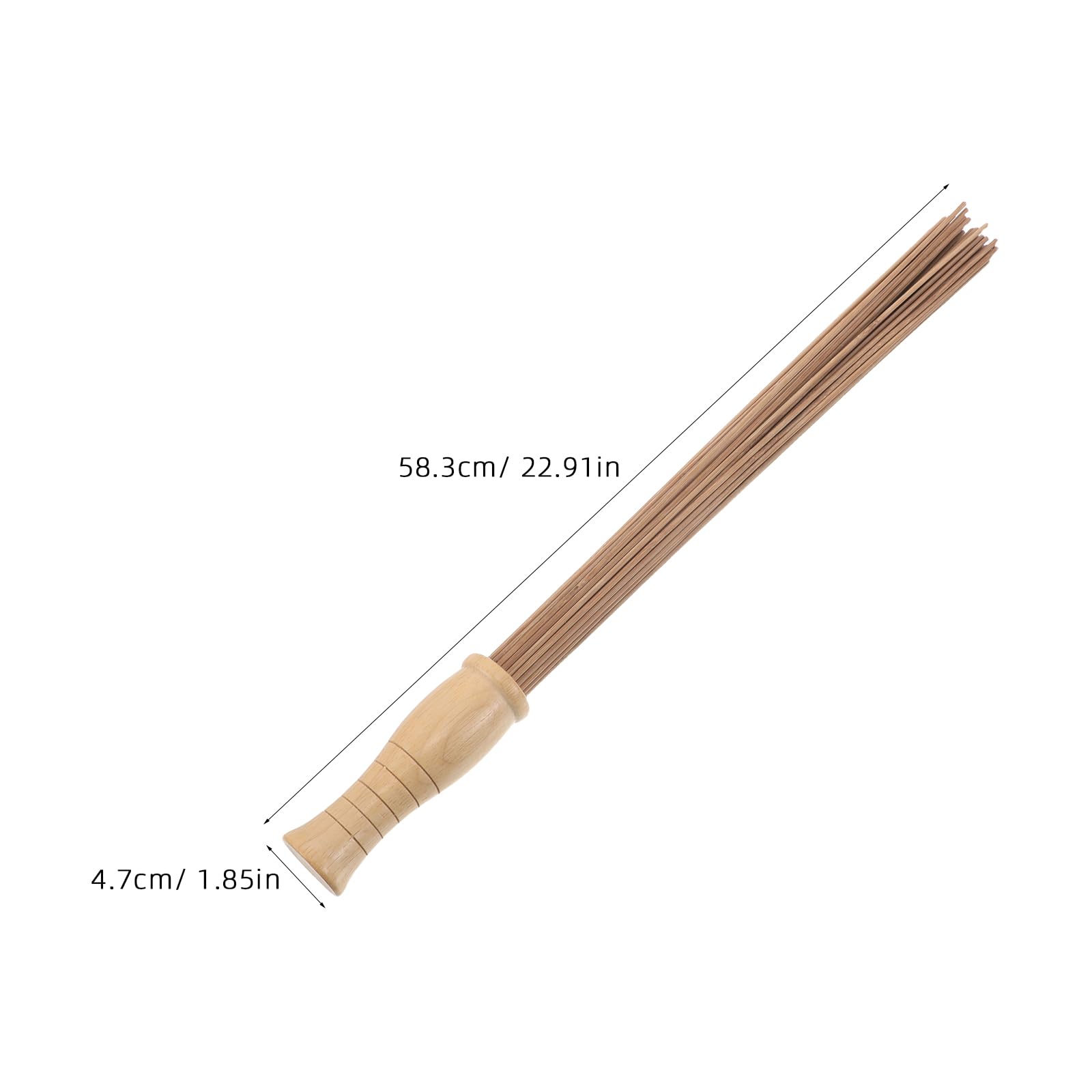 Palo de Masaje Manual de Bambú para Relajación Muscular y Alivio