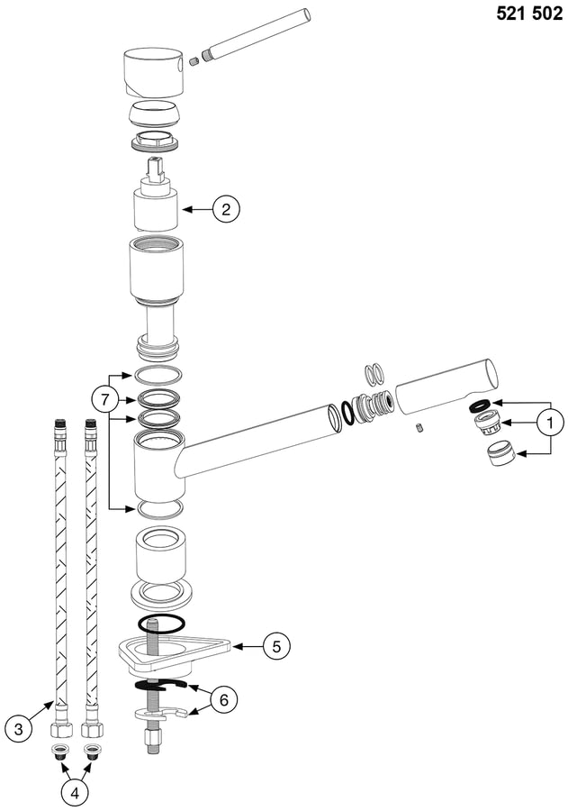 BLANCO KANO Robinet De Cuisine En Blanc Doux Et Chromé