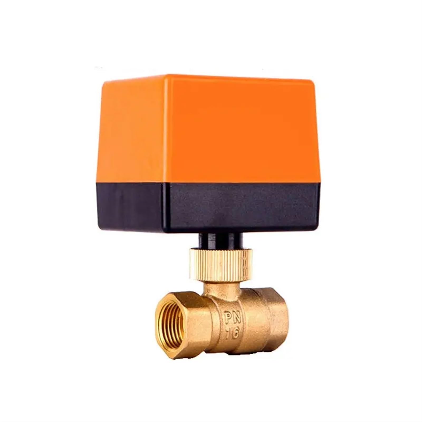 VSPPJYFG 1/2" Motorized 2-Way Ball Valve 220V 12V 24V Brass Electric Ball Valve 3-Wire 2 Point Control(24VDC)