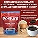 Postum Natural Coffee Flavor Coffee Substitute Pouches (42oz) Coffee Alternative Caffeine Free with Roasted Wheat Bran & Molasses | Non-GMO, Vegan Coffee Replacement Drink | Gourmet & Pantry Pack