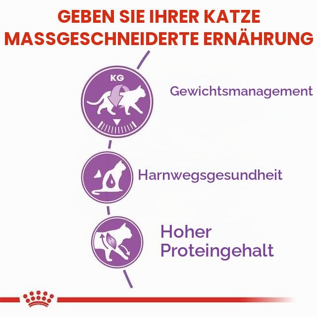 ROYAL CANIN Sterilised 37 | Doppelpack | 2 x 400 g | Trockenfutter für kastrierte Katzen (1 bis 7 Jahre) | Zum Erhalt des idealen Körpergewichts | Mit hohem Proteingehalt