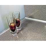 selbstklebend Wandabschlussprofil System Piccolo Edelstahl Optik aus hochwertigem Kunststoff bestehend aus Stange á 5 m gerollt, eine Endkappe für jeweils Rechts und Links, eine Innenecke mit 90 ° und 135°, eine Außenecke, eine 3D Innenecke 90° und Montageanleitung für Arbeitsplatten etc für glatte und ebene Flächen von SCHOCK