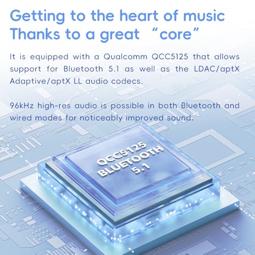 Image of FiiO /Snowsky Retro Nano Bluetooth USB DAC AMP with LDAC, aptX Adaptive, aptX LL (3.5mm Unbalanced & 4.4mm Balanced Output) (White)