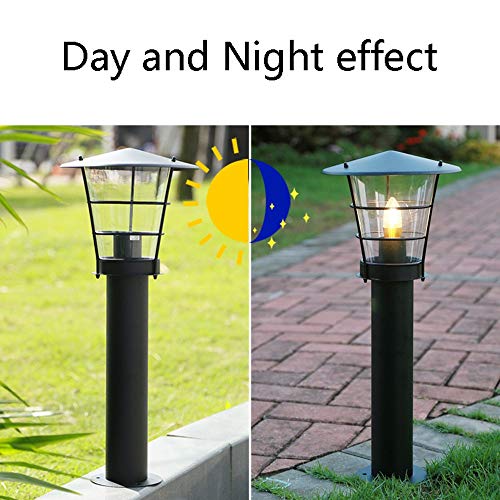 Lanterne de jardin extérieure IP55 éclairage paysager pour allée et cour