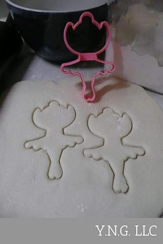 Miniatura 4 de BALLERINA BALLET DANCE SLIPPERS TUTU TRES POSICIONES JUEGO DE 5 CORTADORES DE GALLETAS HECHOS EN USA PR1406