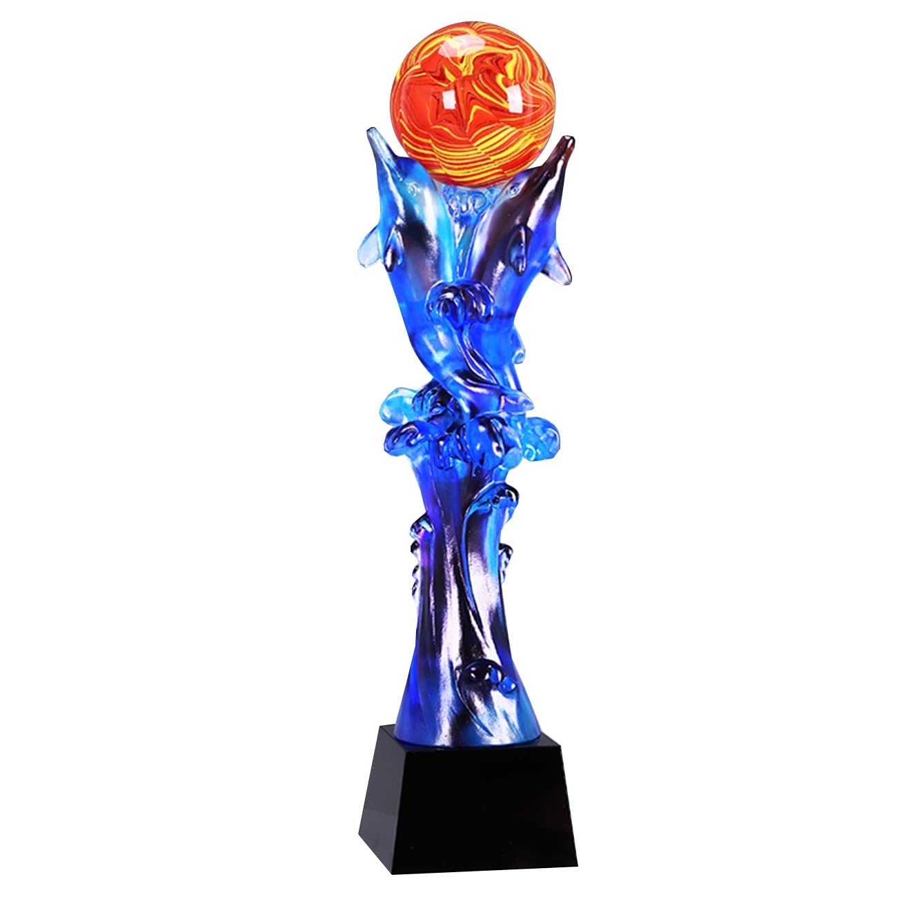 Trofei, medaglie e premi Trofeo di Smalto Blu Creativo E Bellissimo Trofeo della Cerimonia di Premiazione del Film Trofeo per Bambini Premi per I Dipendenti Eccezionali della Riunione Annuale