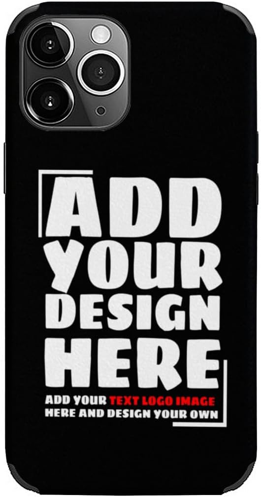 Personalized Picture Phone Case for iPhone 13 pro max, Custom Phone case Gifts for Women Men Slim Shockproof Protective Cover for iPhone