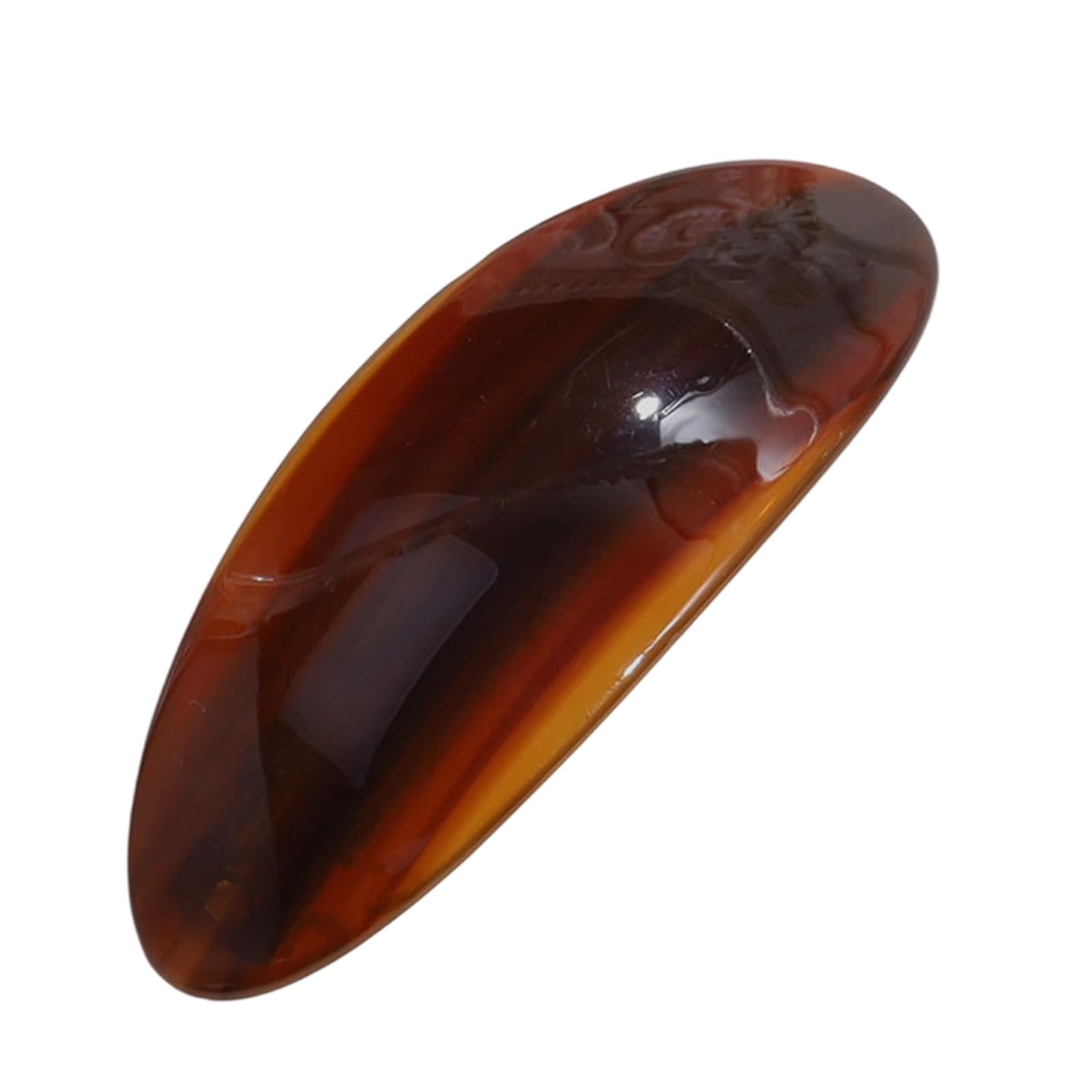 YUXITA Elegant Oval Acetate Hair Clip For Women Secure NonSlip Updos Grip Hairpin For Daily Wear Various Hairtypes