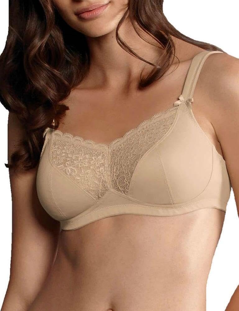 Anita 5712X-753 Care Donna Reggiseno Post-Operatorio Mastectomia Compressione Non Imbottito Senza Ferretto Beige Sabbia 7A