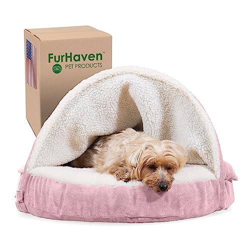 Furhaven Cozy Pet Beds for Small